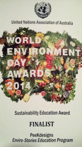 Environment Award Certificate